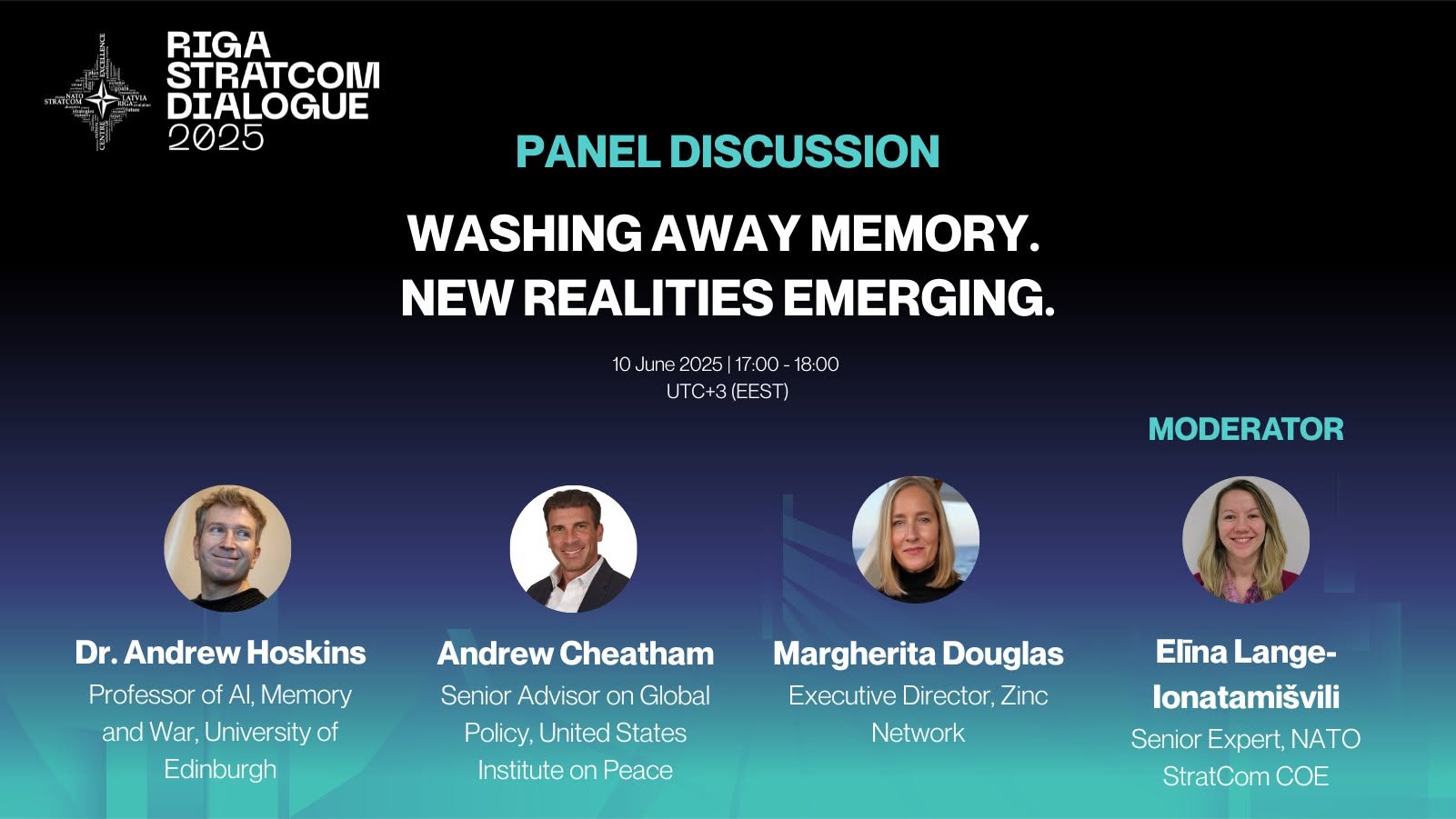 Blog poster of event